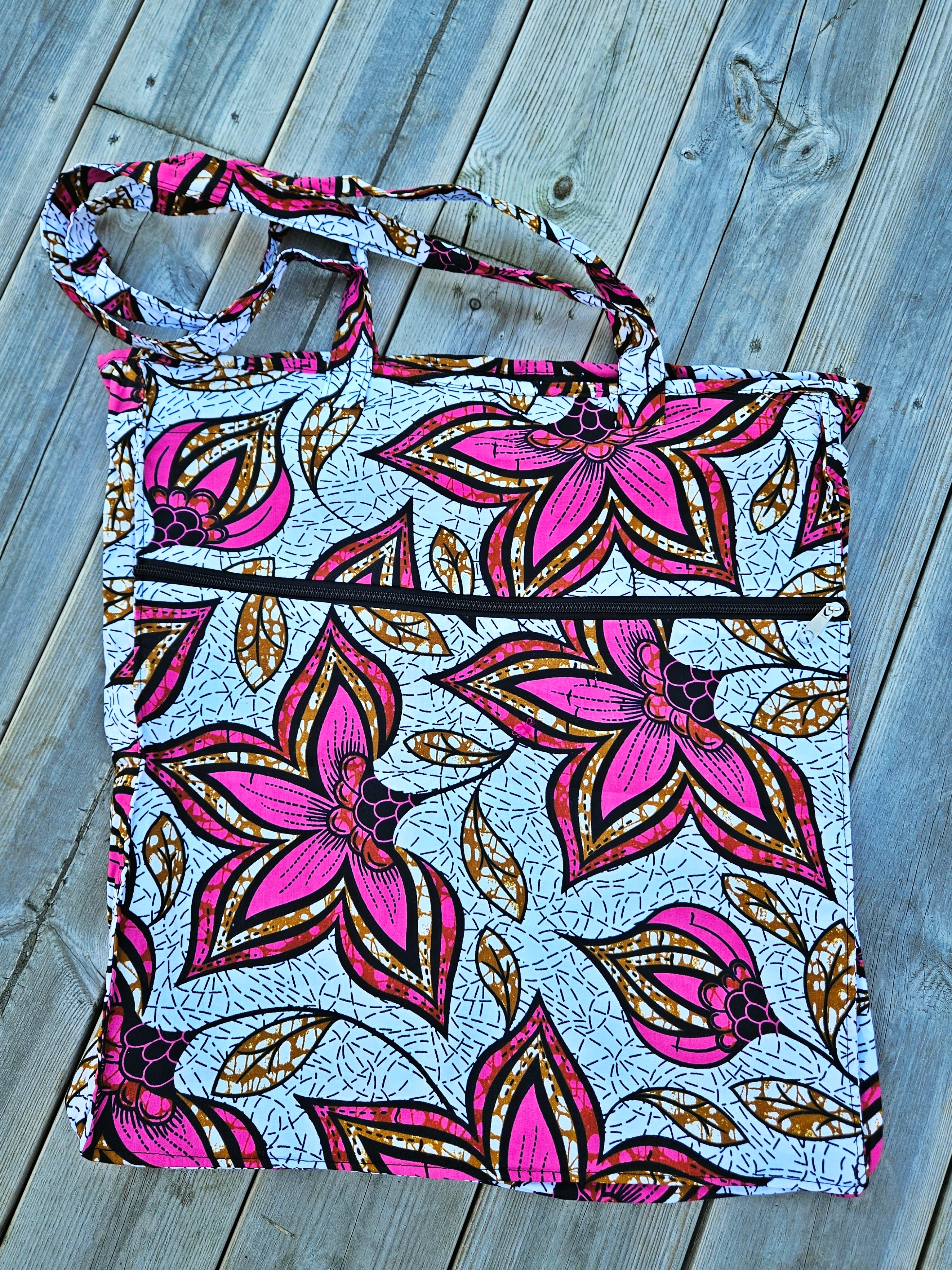 Schrunchies - Rosa blomst