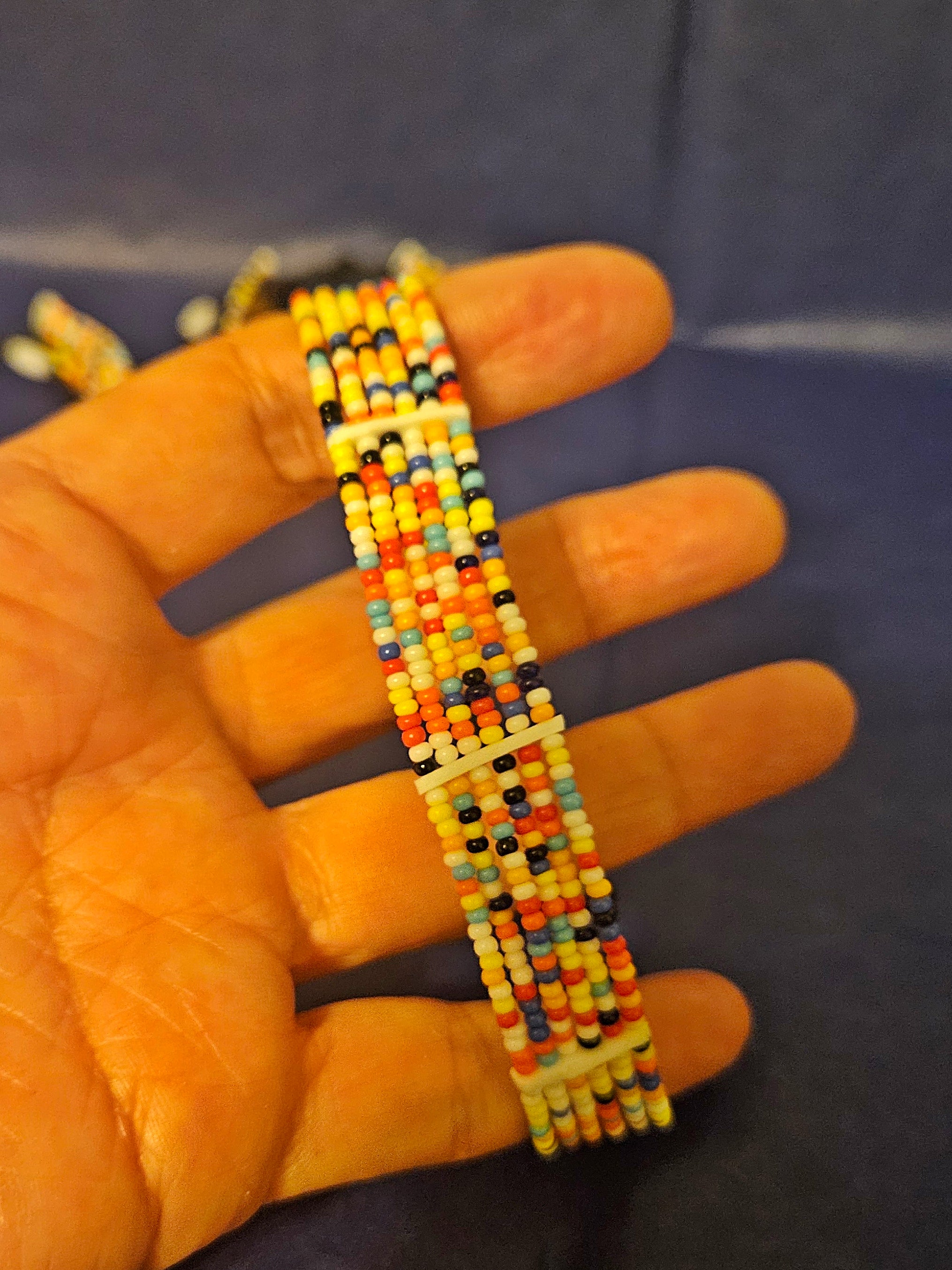 Maasai armbånd, smalt