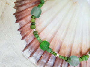 EMERALD CANDY ANKLET