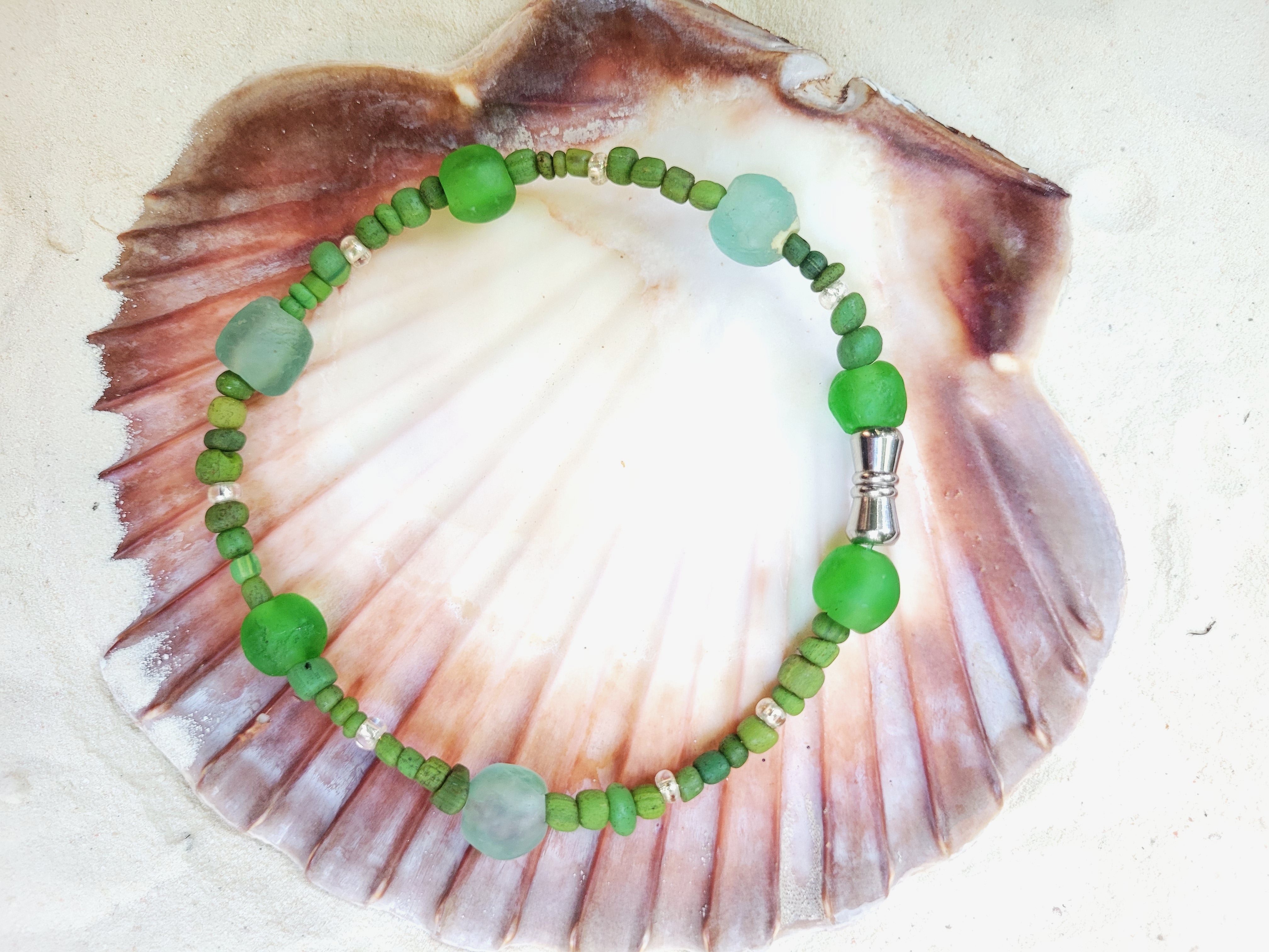 EMERALD CANDY ANKLET